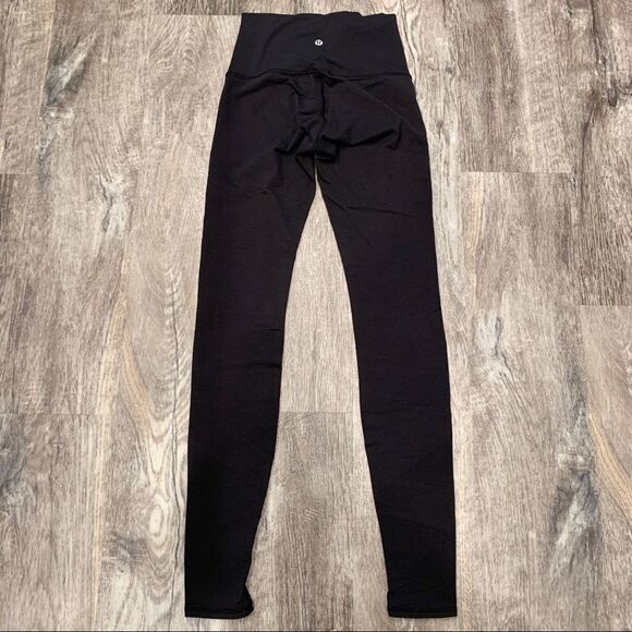 Lululemon Black Wunder Under Hi-Rise Tech Mesh - Picture 7 of 7